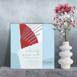 Colour Block Wedding Winter ID740 Kaart