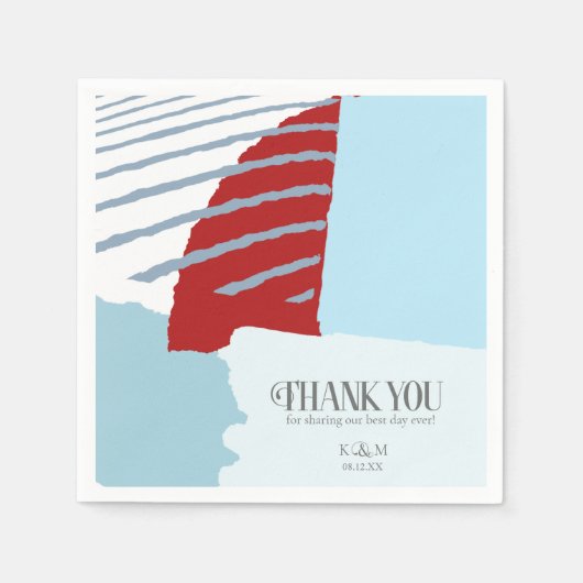 Colour Block Wedding Winter ID740 Servet (Voorkant)