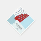 Colour Block Wedding Winter ID740 Servet (Hoek)