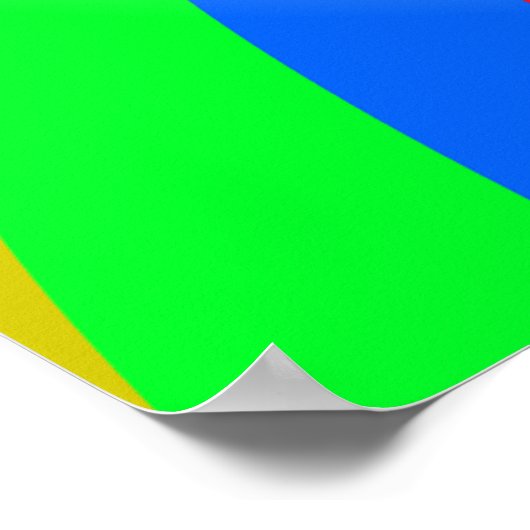 Colour Brick House Poster (Hoek)