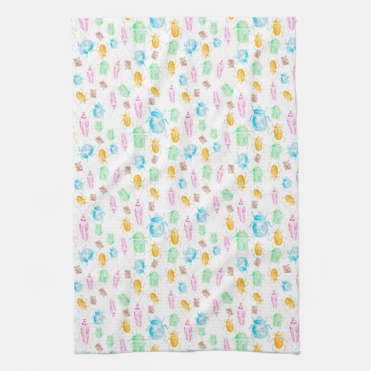 Colour Bug Tea Towel Theedoek (Verticaal)
