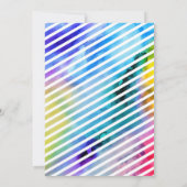 Colour Burst Happy Nieuwjaar Aangepaste 2022-fotok Kaart (Achterkant)