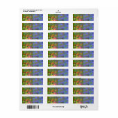 Colour Celebration Etiket (Full Sheet)