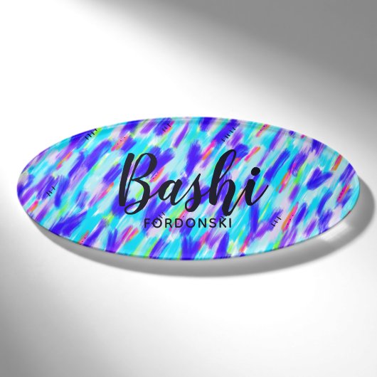 Colour Chaos Name Tag (Voorkant)