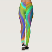 Colour Churn Leggings van Julie Everhart (Achterkant)