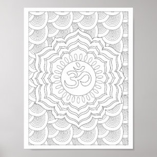 Colour Crown Chakra Poster