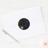 Colour Cystal Imager Ronde Sticker (Envelop)