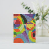 Colour Explosion van Robert Delaunay Briefkaart (Staand voorkant)