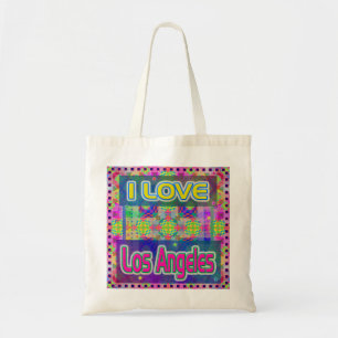 Colour Fest: "Ik hou van Los Angeles"-tas Tote Bag