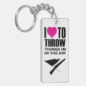 Colour Guard Quote Thans Dingen in lucht Sleutelhanger (Voorkant Links)