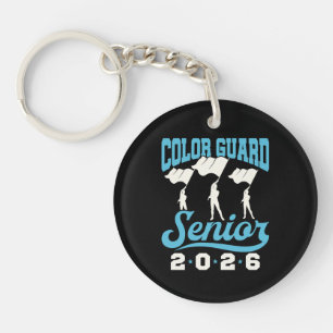 Colour Guard Senior Class van het Afstuderen van 2 Sleutelhanger