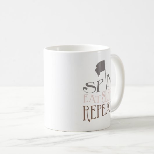 Colour Guard Spin Eat Sleep Herhalen | MOK (Voorkant rechts)