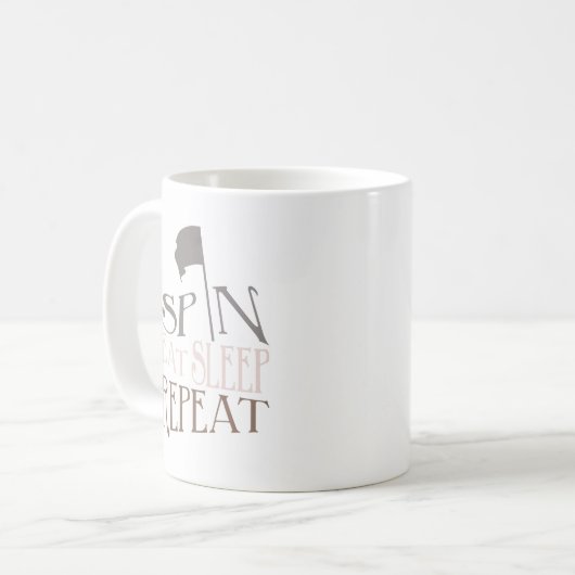 Colour Guard Spin Eat Sleep Herhalen | MOK (Voorkant links)