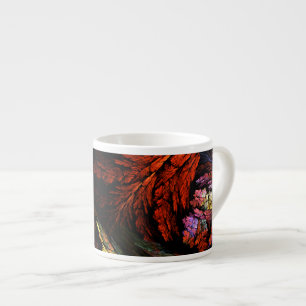 Colour Harmony Abstracte Art Espresso Mok
