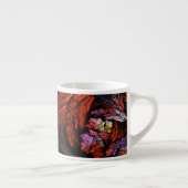 Colour Harmony Abstracte Art Espresso Mok (Rechts)