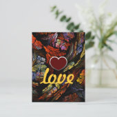 Colour Harmony Love Briefkaart (Staand voorkant)
