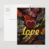 Colour Harmony Love Briefkaart (Voorkant / Achterkant)