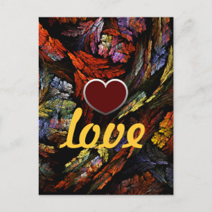 Colour Harmony Love Briefkaart