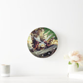 Colour Indian Corn in Wicker Basket Herfst  Ronde Klok (Huis)