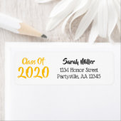 Colour lesjaar zwart-witschool etiket (Insitu)