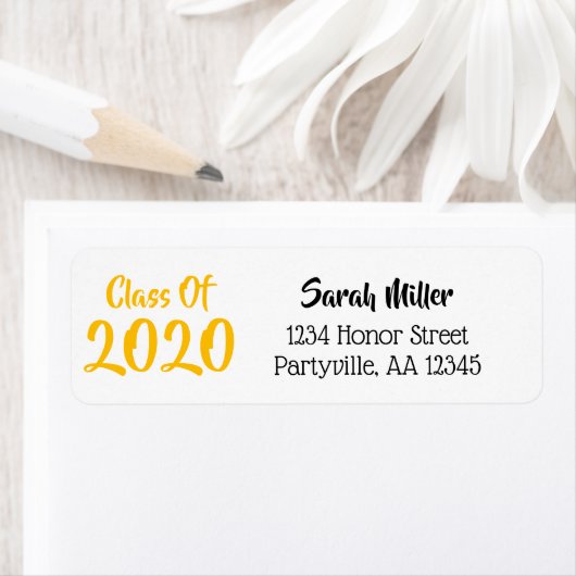 Colour lesjaar zwart-witschool etiket (Insitu)