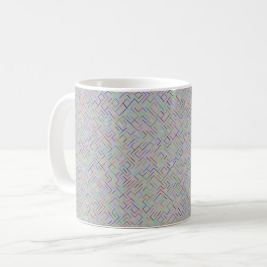 Colour Maze 11oz-Mok Koffiemok (Voorkant links)