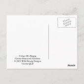 Colour Me Happy Briefkaart (Achterkant)