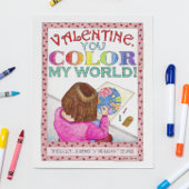 Colour My World Valentijn Post Kaart