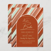 Colour Palette Cinnamon Sage Terracotta Wedding (Voorkant / Achterkant)