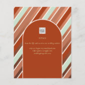 Colour Palette Cinnamon Sage Terracotta Wedding (Achterkant)