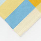 Colour Patchwork Patroon 131214a Fleece Deken (Hoek)