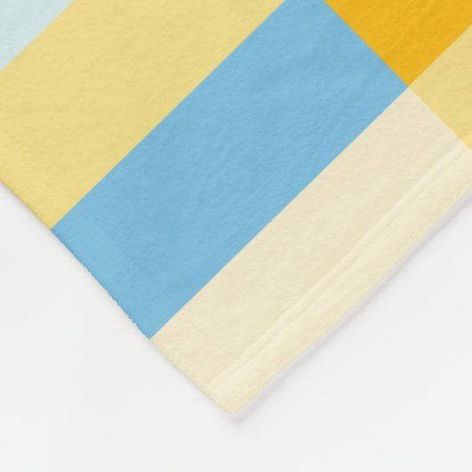 Colour Patchwork Patroon 131214a Fleece Deken (Hoek)