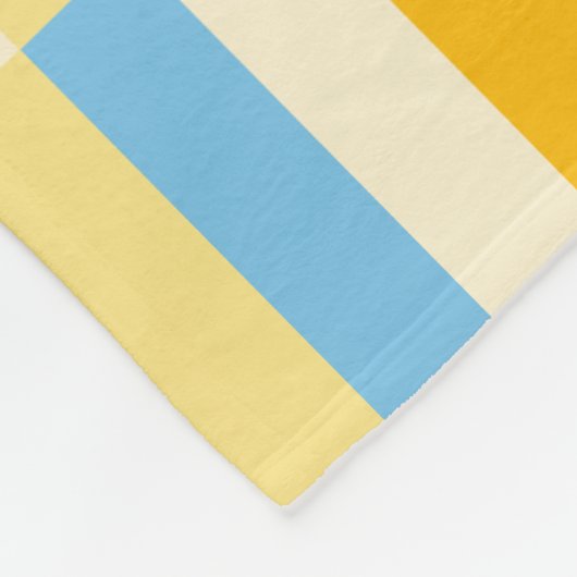 Colour Patchwork Patroon 131214b Fleece Deken (Hoek)