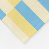 Colour Patchwork Patroon 131214b Fleece Deken (Hoek)