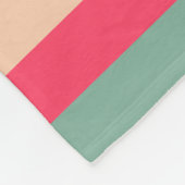 Colour Patchwork Patroon 151214b Fleece Deken (Hoek)