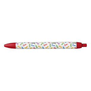 Colour Pattern Unicorn Zwarte Inkt Pen