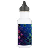 Colour Peacock Art Waterfles (Links)