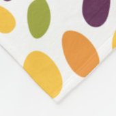 Colour Pebble Patroon Fleece Deken (Hoek)