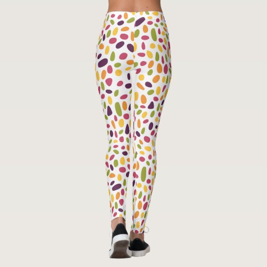 Colour Pebble Patroon Leggings (Achterkant)