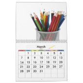 Colour Pencils Calendar Kalender (Mar 2027)