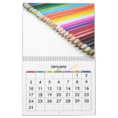 Colour Pencils Calendar Kalender (Jan 2027)