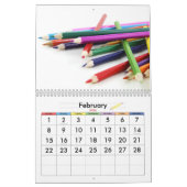 Colour Pencils Calendar Kalender (Feb 2026)