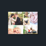 Colour Photography Family collage gallage Canvas Afdruk<br><div class="desc">Ik staarde thuis naar een kale muur en ik droomde ervan een galerijmuur te maken. De gedachte om verschillende grote afbeeldingen lijsten te krijgen blijft me ervan weerhouden om er verder mee door te gaan. Heb je hetzelfde probleem? Dus als alternatief voor ons heb ik deze canvassjabloon gemaakt met verschillende...</div>