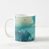 Colour Rush Abstract Oil Paint II Mug Koffiemok (Links)