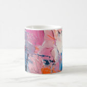 Colour Rush Abstract Oil Paint III Mug Koffiemok (Center)