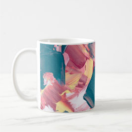 Colour Rush Abstract Oil Paint IV Mug Koffiemok
