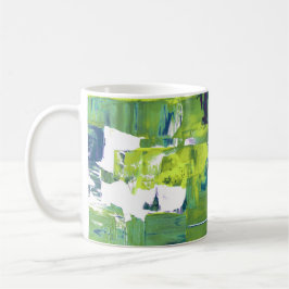 Colour Rush Abstract Oil Paint VII Mug Koffiemok