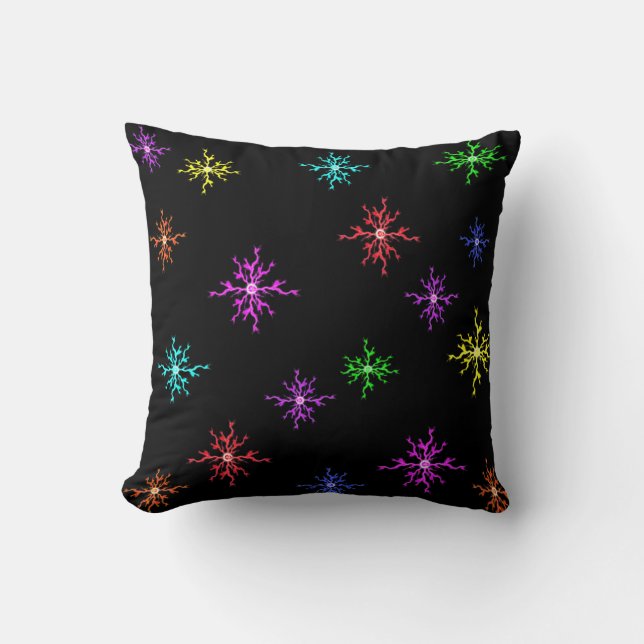Colour Spark Lightning Pillow Kussen (Voorkant)