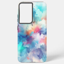 Colour Splash Tie Dye Design Samsung Galaxy Hoesje