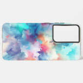 Colour Splash Tie Dye Design Samsung Galaxy Hoesje (Linkerkant)